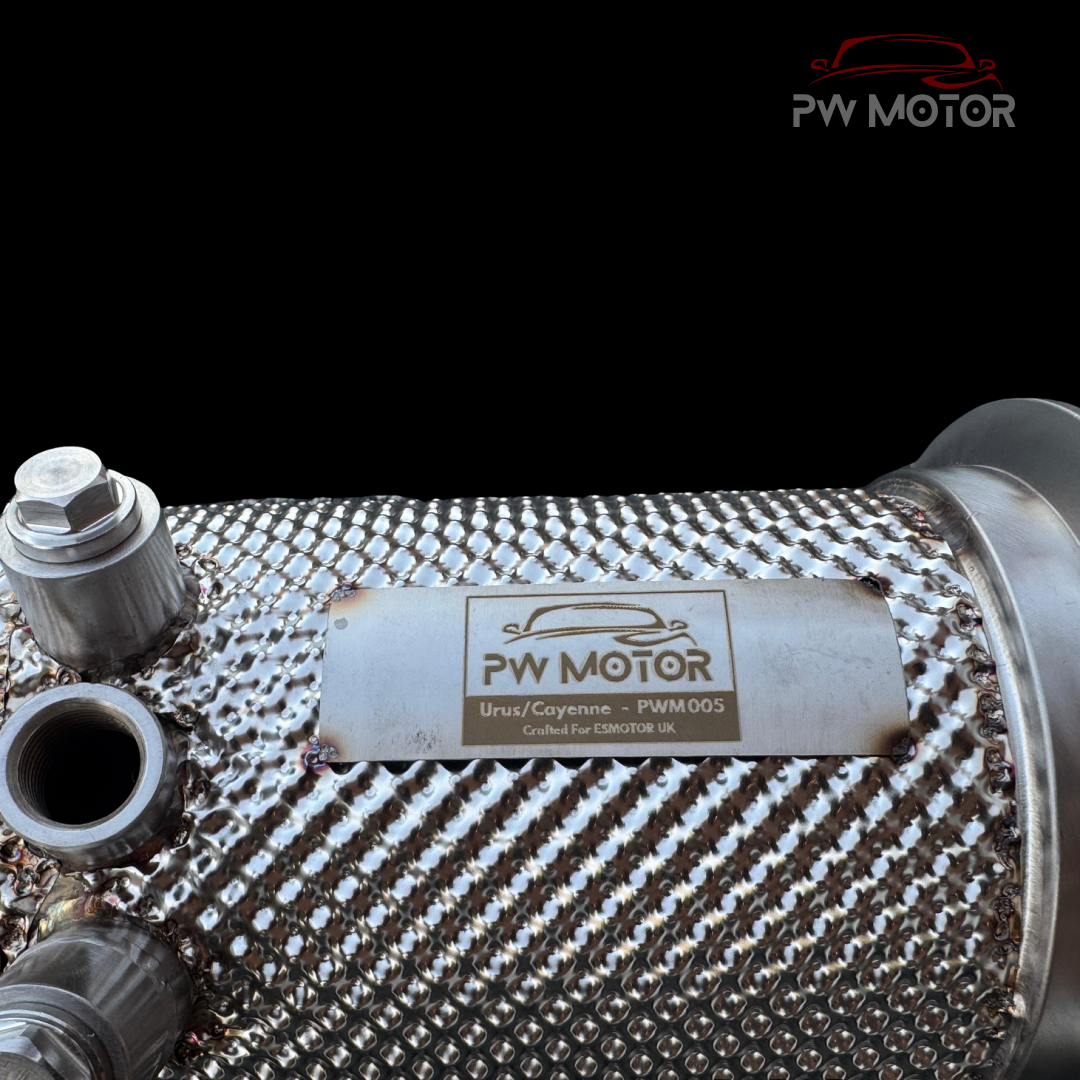 Audi RSQ8 Downpipes with Heat Shields and 200 Cell OPF | PW Motor