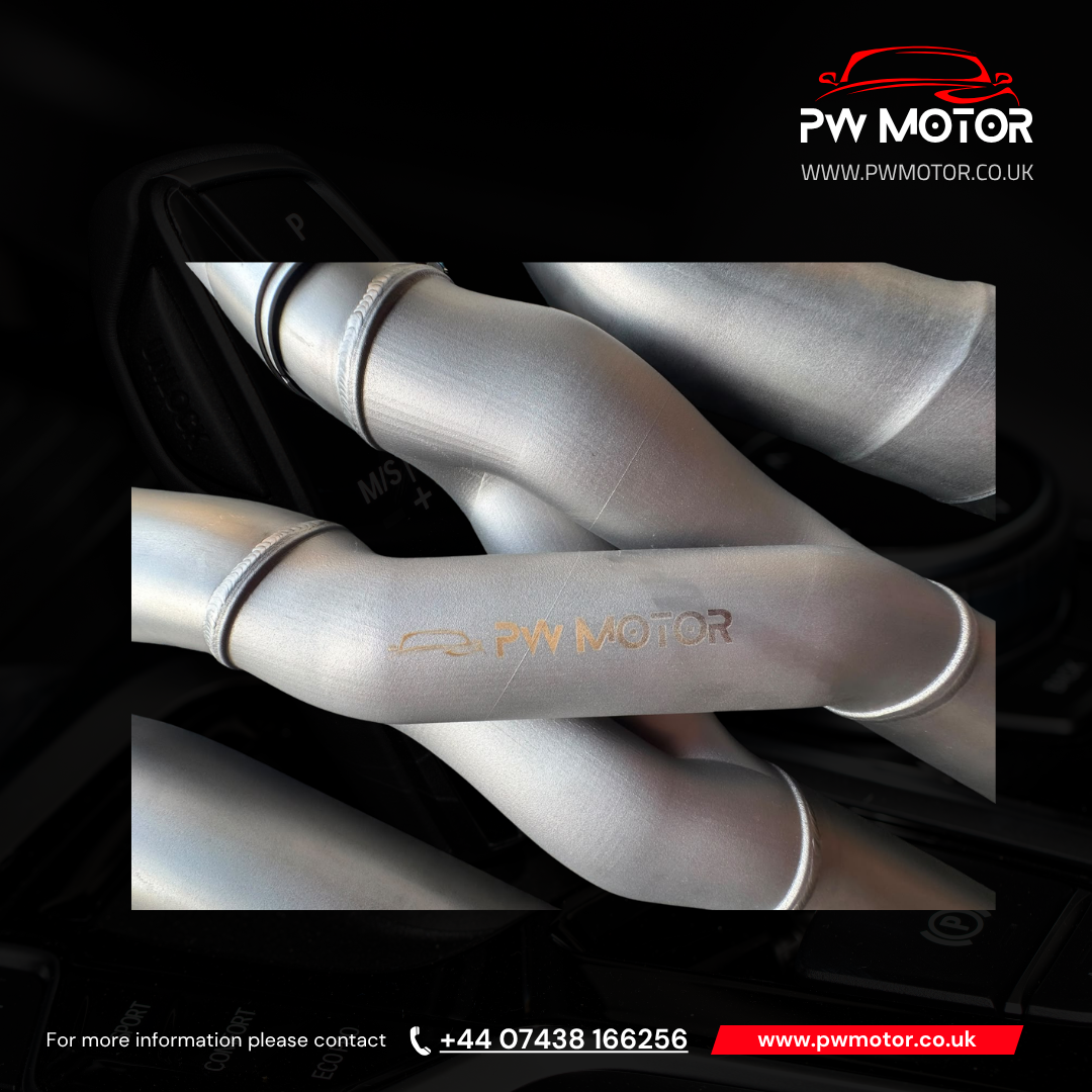 BMW M3 G80 / M4 G82 3D Printed Z-Pipe Full Length Mid-Pipe | PW Motor