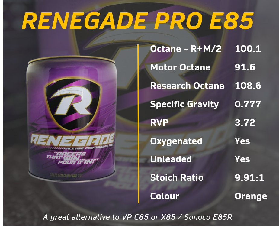 Renegade PRO E85