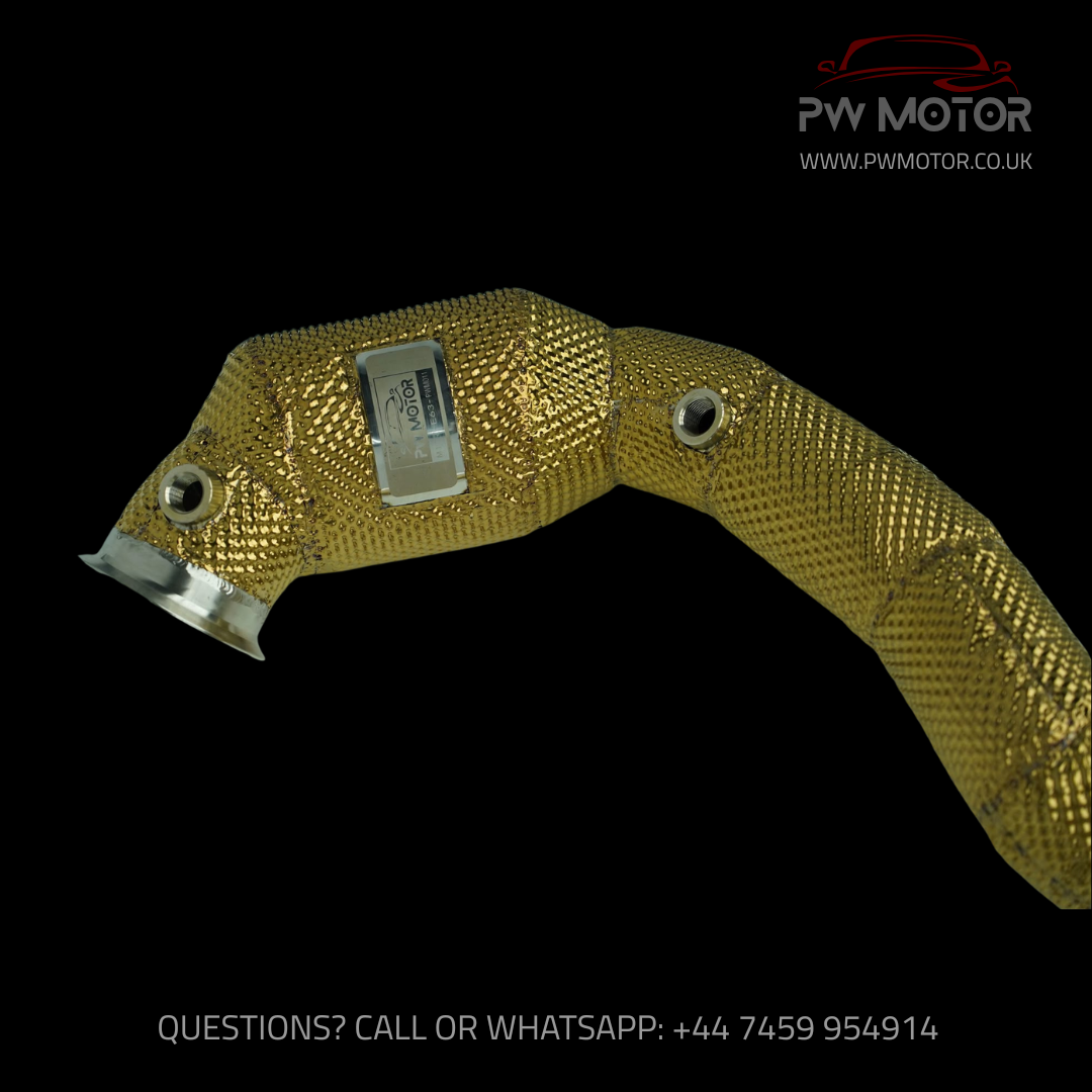 Mercedes E63 W213 Opf High Flow 200Cell Sport Cats Euro6 Downpipe | PW Motor