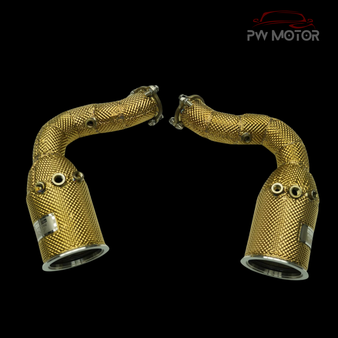 Porsche Cayenne E3 2.9T Catted 200Cell Euro6 Gold Heat Shielded - GEN 2 | PW Motor