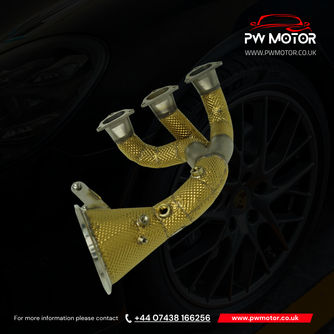 Porsche 992 GT3 / GT3RS Downpipe With Headers | PW Motor