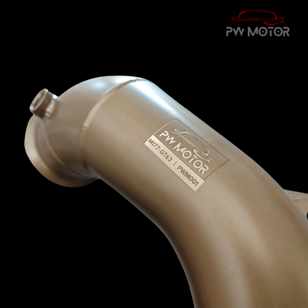 PW Motor Mercedes GT63 4 Doors M177 Downpipes with Ceramic Coating