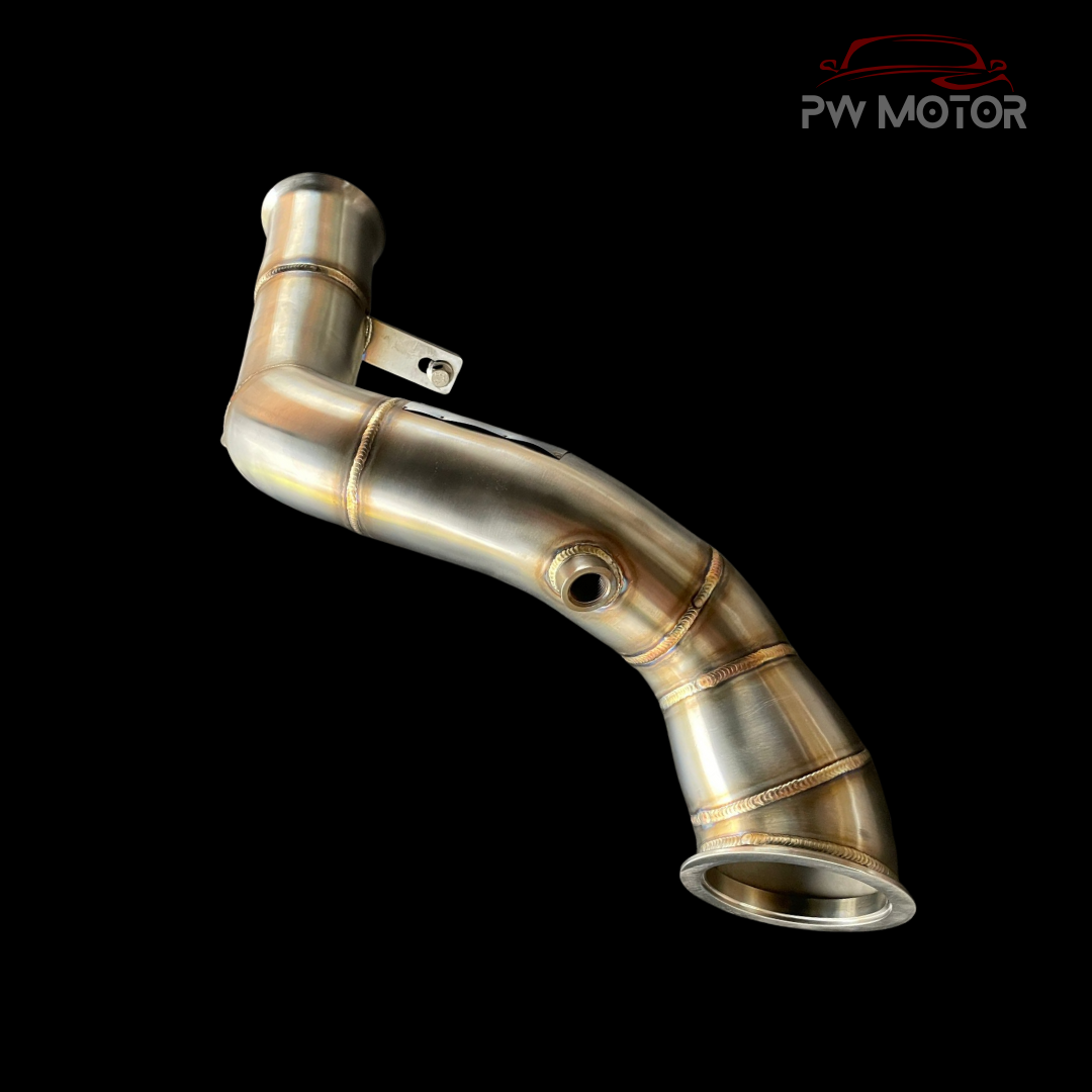 Mercedes C250 M274 Catless Heat Shielded Downpipes (NO OPF) | PW Motor