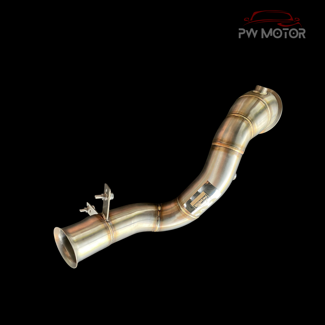 Mercedes C250 M274 Catless Heat Shielded Downpipes (NO OPF) | PW Motor