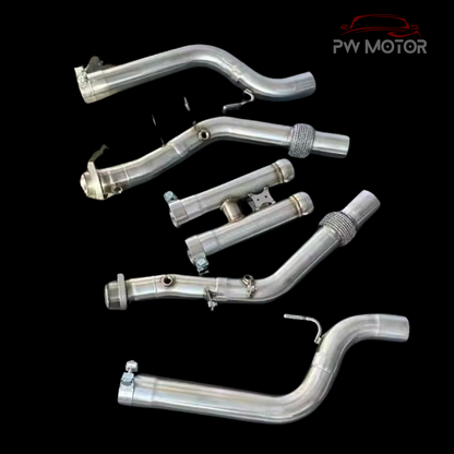 PW Motor MERCEDES AMG S63 M157 (W222) CATLESS DOWNPIPES