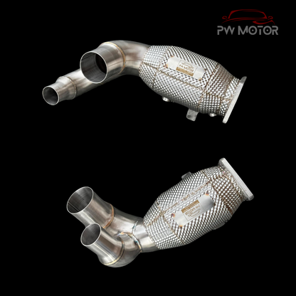 Porsche 911 991.2 3.0T Catless Heat Shielded with Sport Exhaust | PW Motor