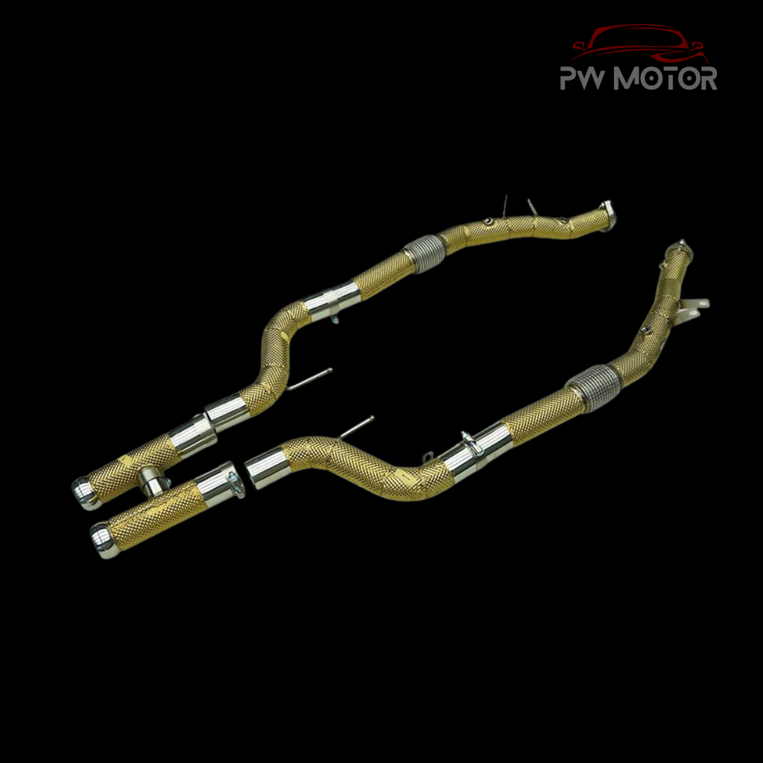PW Motor MERCEDES AMG S63 M157 (W222) CATLESS DOWNPIPES