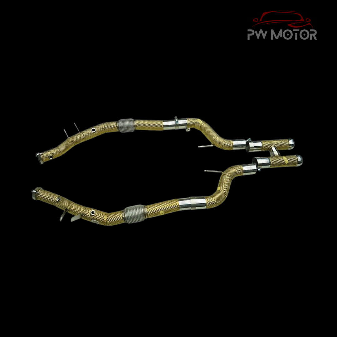 PW Motor MERCEDES AMG S63 M157 (W222) CATLESS DOWNPIPES