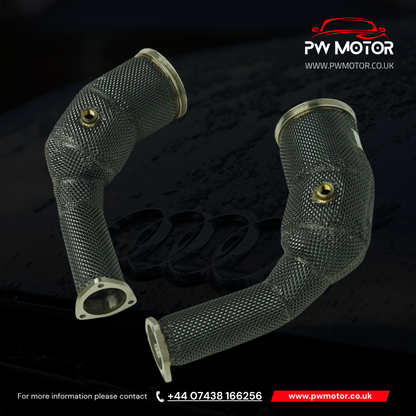 Audi RS6 / RS7 C8 4.0 TFSI Black Series Double Head Shielded 200Cell Sport Cats Euro 6 | PW Motor