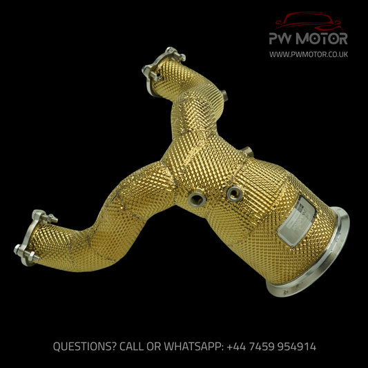 Audi S4/5 B9.5 Opf High Flow 200Cell Sport Cats Euro6 Downpipe  | PW Motor