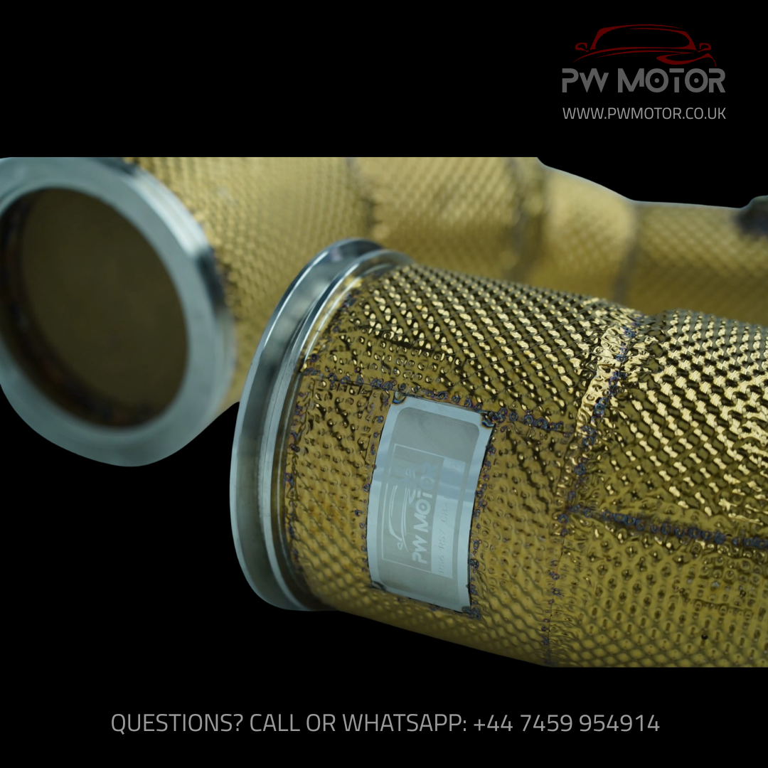 Audi RS6 / RS7 C8 High Flow 200Cell Sport Cats Euro6 Downpipe  | PW Motor