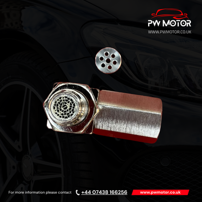 Exhaust O2 Lambda Sensor Spacer with 400 Cell Euro 6 Catalytic Converter | PW Motor