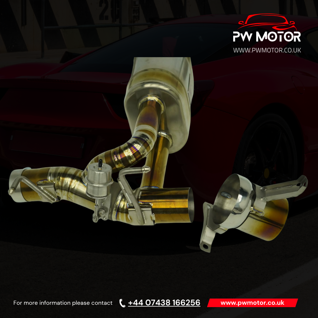 Ferrari 488 GTB / Spider / Pista Titanium Valved Exhaust System