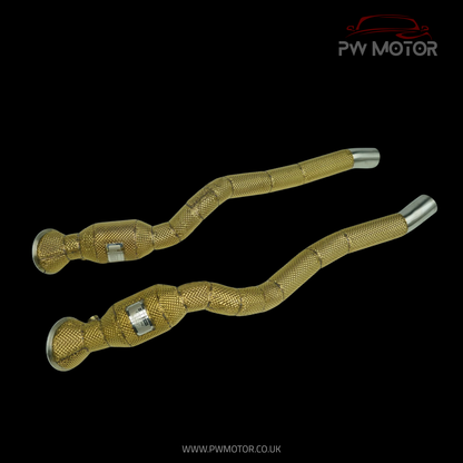Ferrari 812 Superfast / GTS Heat Shielded Downpipes | PW Motor