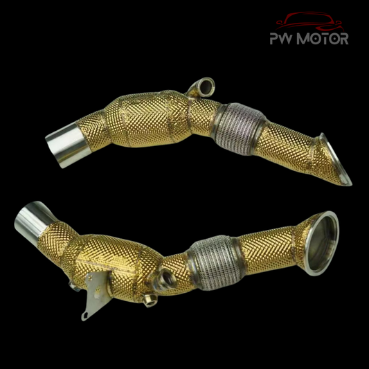 Ferrari SF90 Catted 200Cell Euro6 Gold Heat Shielded - GEN 2 | PW Motor