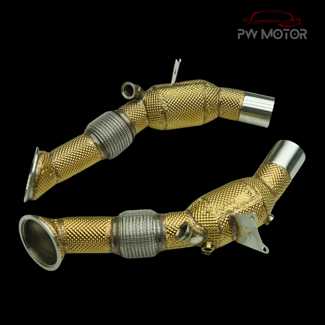 Ferrari SF90 Catted 200Cell Euro6 Gold Heat Shielded - GEN 2 | PW Motor