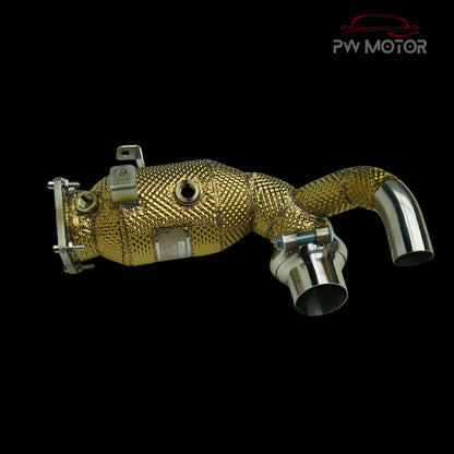 Porsche 991.2 3.0T Catless Heat Shielded with Sport Exhaust | PW Motor