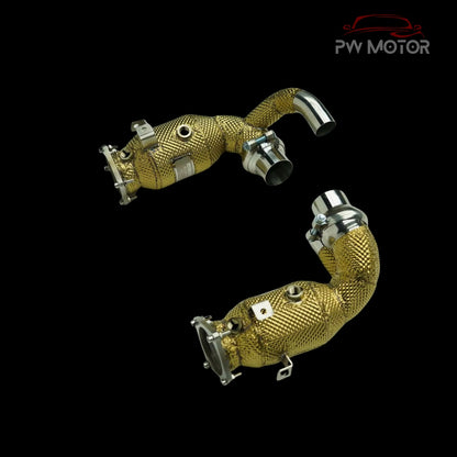 Porsche 991.2 3.0T Catless Heat Shielded with Sport Exhaust | PW Motor