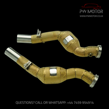 Maserati Levante S / GTS / TROFEO 3.8T V8 200cell Euro6 Sport Cats Downpipes | PW Motor