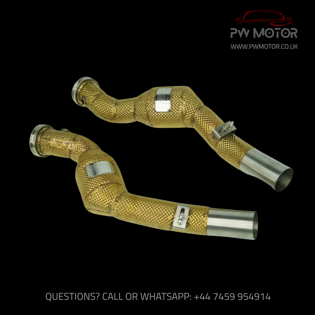 Maserati Levante S / GTS / TROFEO 3.8T V8 200cell Euro6 Sport Cats Downpipes | PW Motor