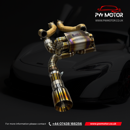 McLaren 720S Titanium Valvetronic Exhaust System | PW Motor