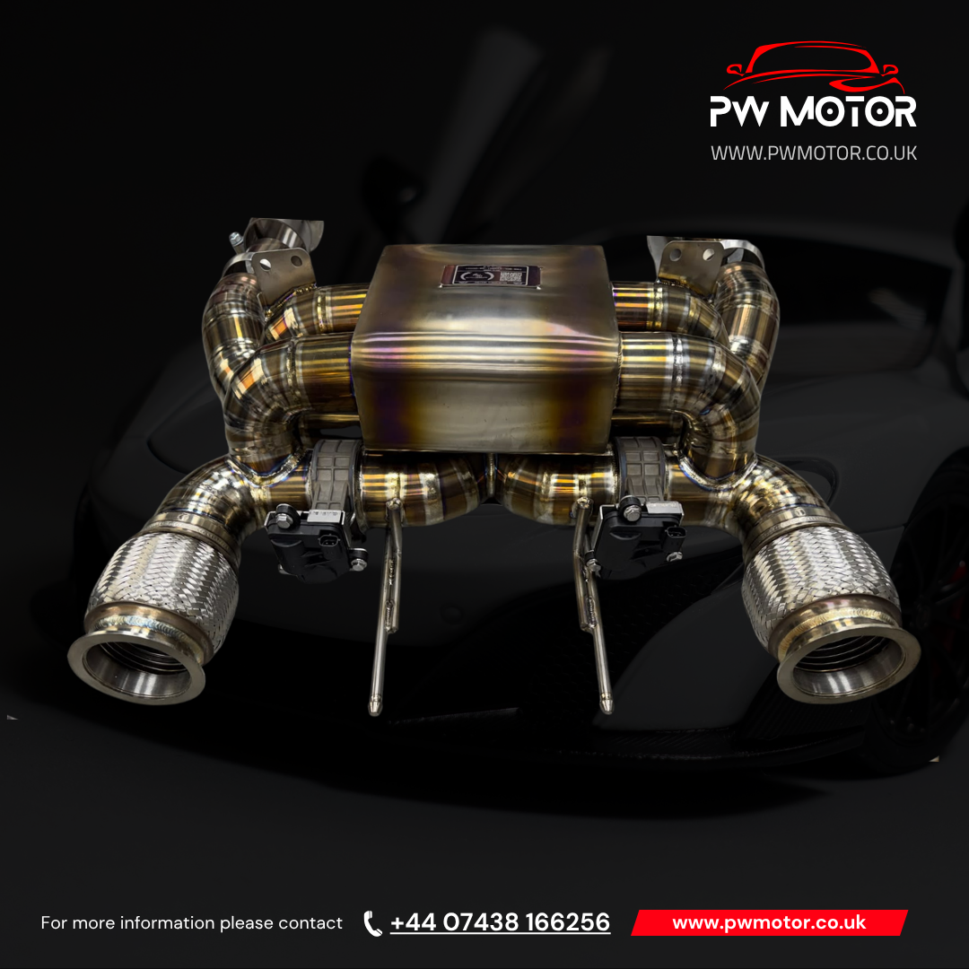 McLaren 720S Titanium Valvetronic Exhaust System | PW Motor