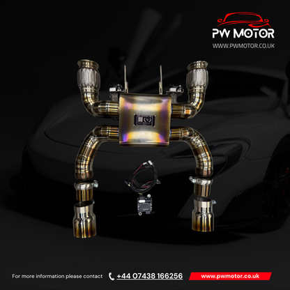 McLaren 720S Titanium Valvetronic Exhaust System | PW Motor
