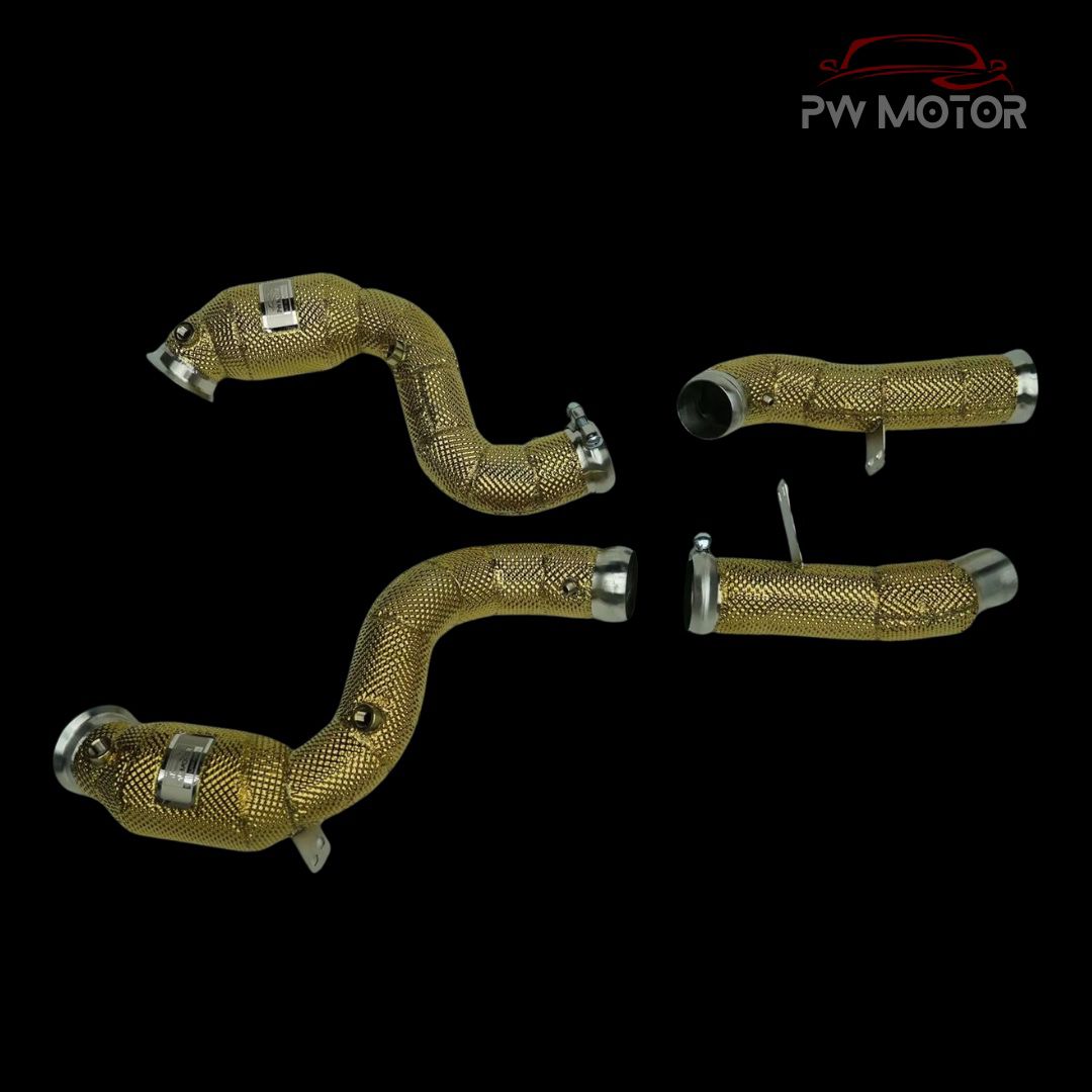 Mercedes GLE63 S / GLS63 S M177 Catted 200cell Euro6 Fully Heat Shielded | PW MOTOR
