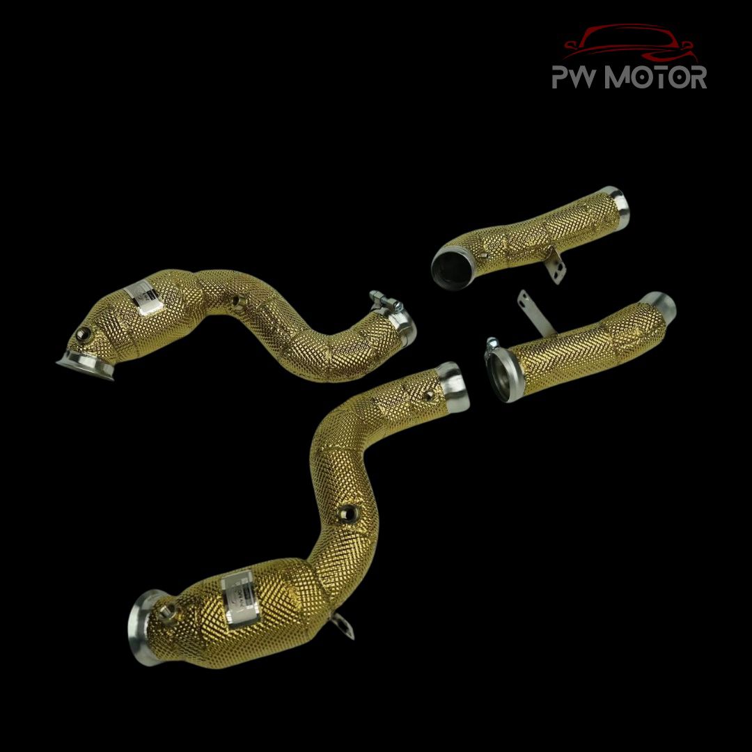 Mercedes GLE63 S / GLS63 S M177 Catted 200cell Euro6 Fully Heat Shielded | PW MOTOR