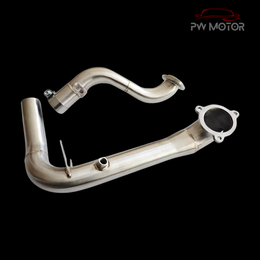 PW Motor Mercedes A35 M260 Downpipes with Heat Shield