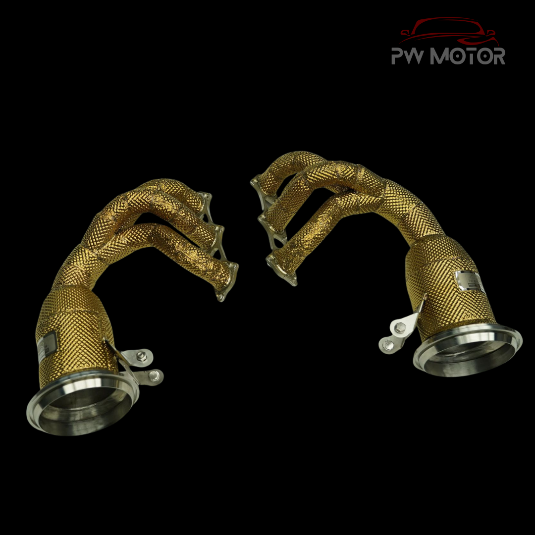 Porsche 992 GT3 / GT3RS Downpipe With Headers | PW Motor