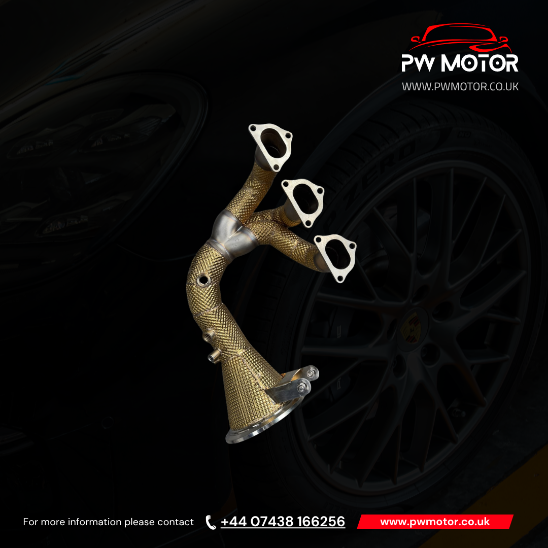 Porsche 992 GT3 / GT3RS Downpipe With Headers | PW Motor