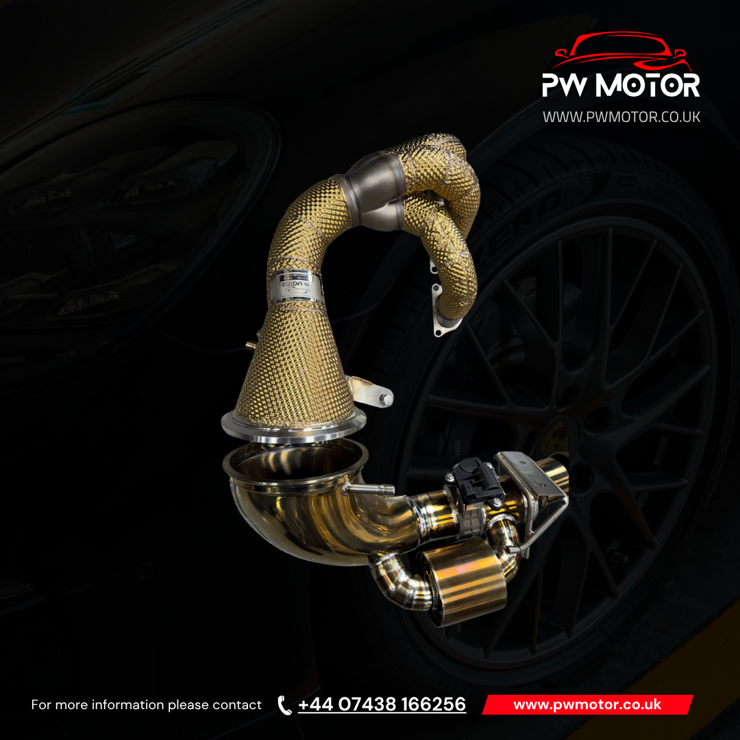 Porsche 992 GT3 / GT3RS Downpipe With Headers | PW Motor