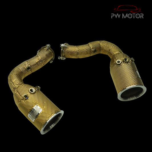 Porsche Cayenne E3 2.9T Gold Heat Shielded - GEN 2 | PW Motor