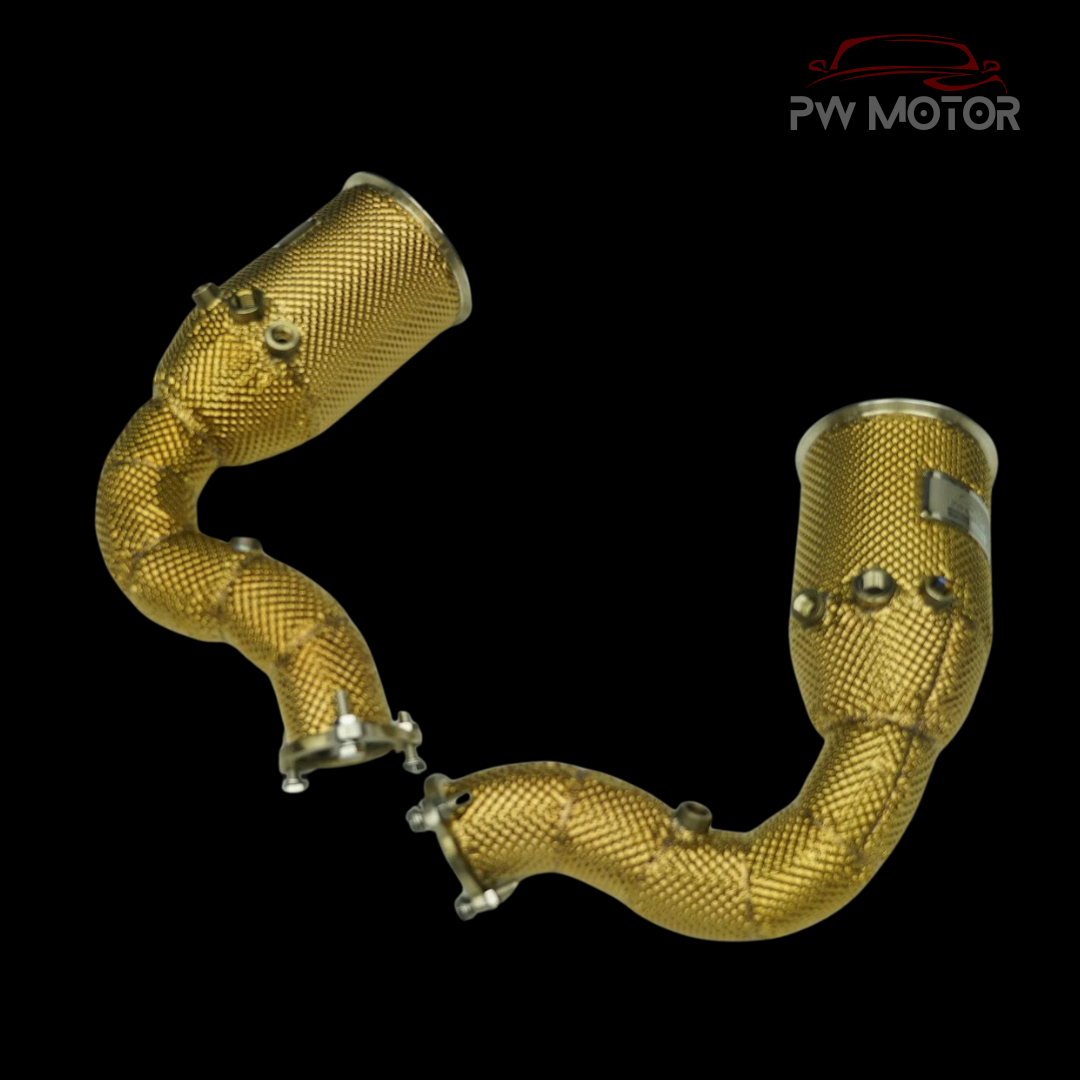 Porsche Cayenne E3 2.9T Gold Heat Shielded - GEN 2 | PW Motor
