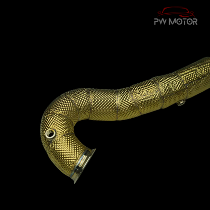 Mercedes A45 / GLA45 / CLA45  M133 Downpipes with Heat Shields | PW Motor
